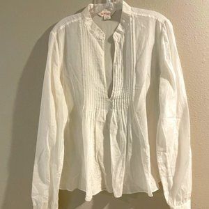 Tab Collar Tunic Shirt